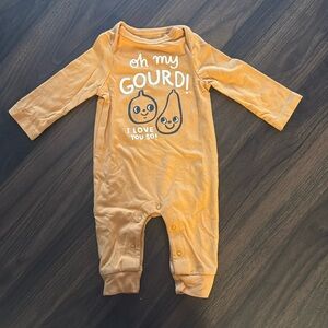 Gourd newborn jumper